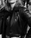 Samara Weaving Ready or Not 2 Here I Come 2026 Black Leather Jacket For Women