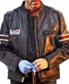 Shop Huge Laurie TV Series Dr House M.D. Black Leather Motorcycle Jacket