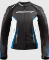 Shop Teyana Taylor The RIP Movie 2026 Black Racing Leather Jacket