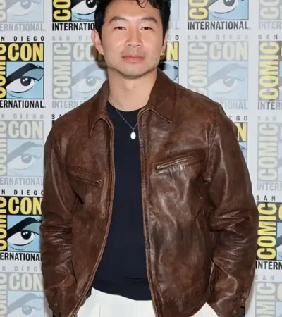 Simu Liu Comic-Con 2026 Leather Jacket