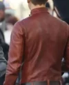 Teddy Sears The Flash S02 Brown Leather Jacket