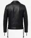 Terminator 2 Arnold Schwarzenegger Leather Jacket back