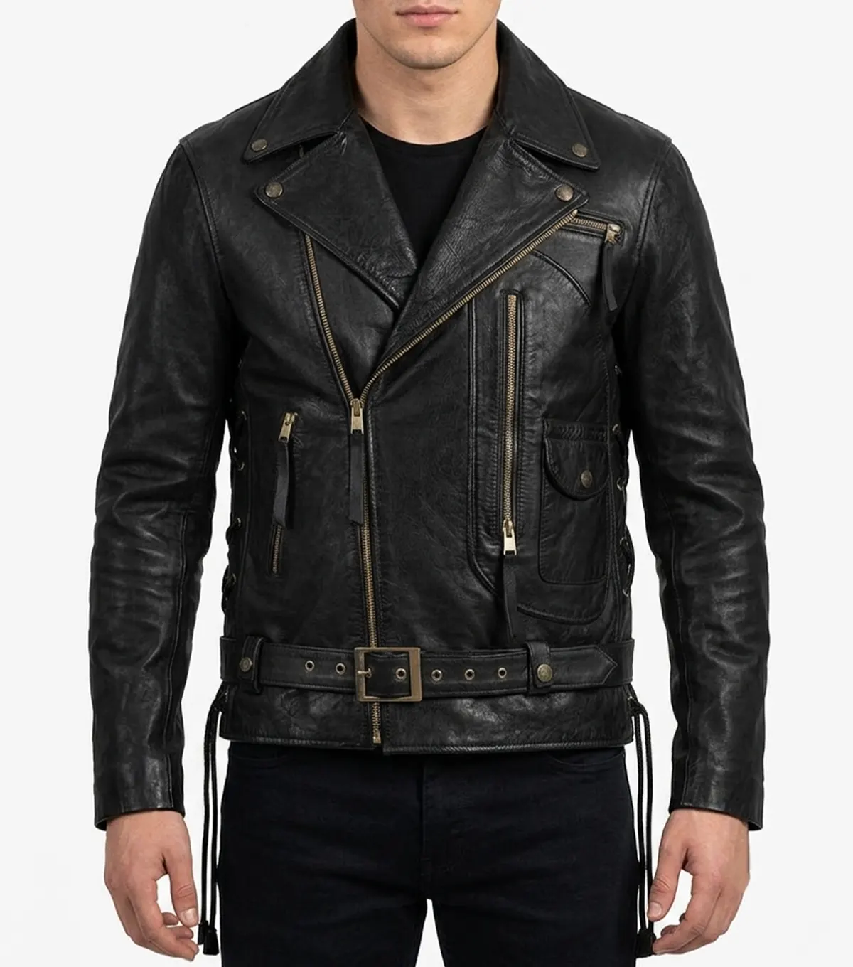 Terminator 2 Arnold Schwarzenegger Leather Jacket