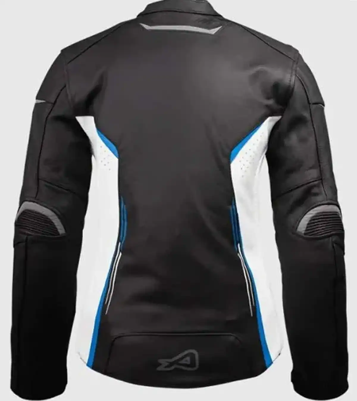 Teyana Taylor The RIP Movie 2026 Black Racing Leather Jacket