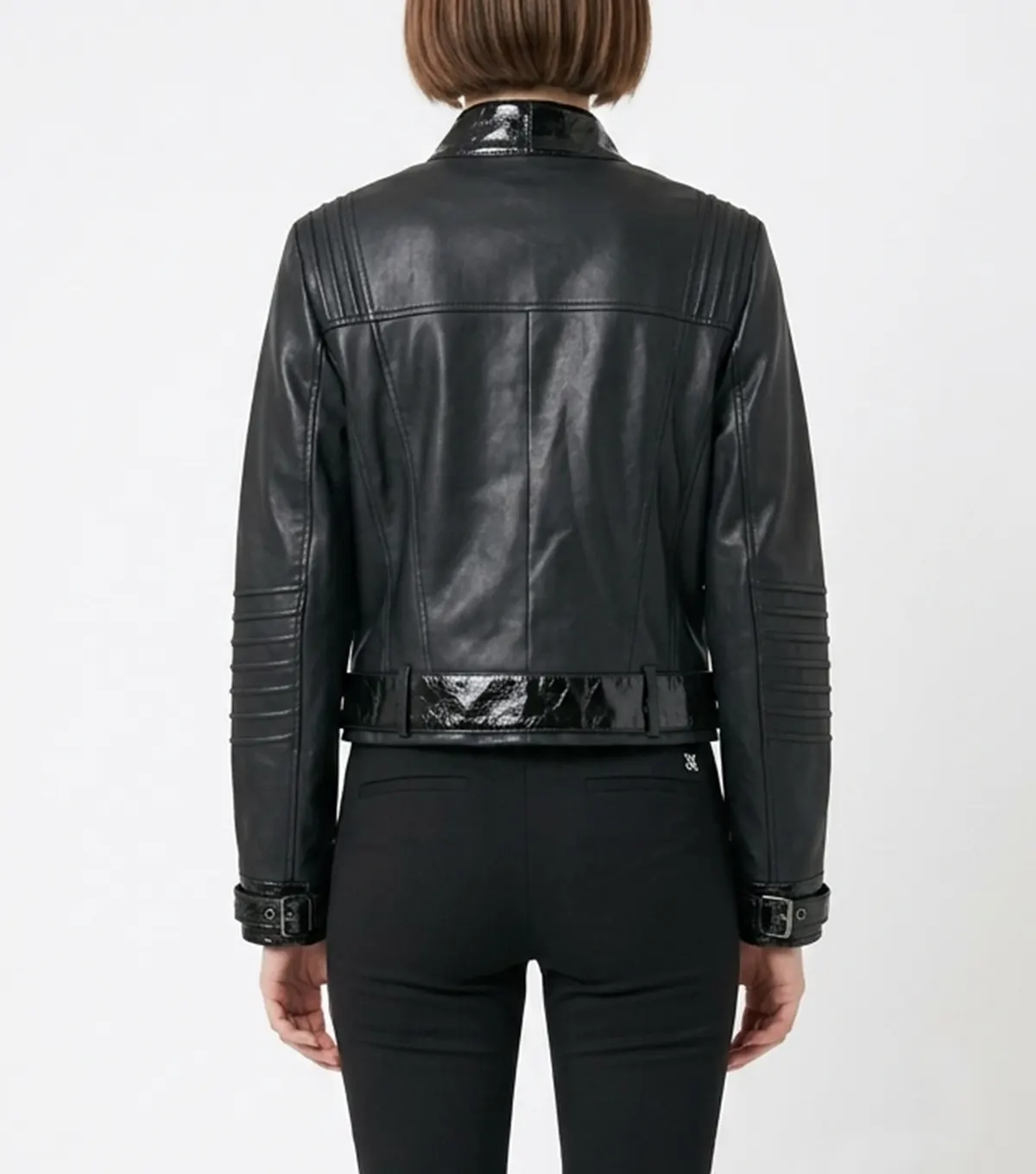 The Batman Selina Kyle Leather Jacket back