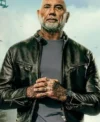 The Wrecking Crew Dave Bautista Black Leather Jacket