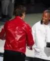 Tom Brady Championship Ring Ceremony Red Leather Jacket For Sale