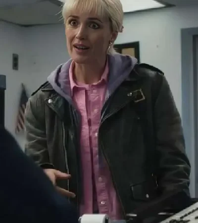 Tow Rose Byrne Leather Jacket