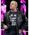 WWE Bret Hart Leather Jacket