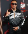 WWE RAW Event Carmelo Hayes Black Leather Jacket