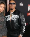 WWE RAW SmackDown Event 2026 Carmelo Hayes Black Air Leather Jacket Right