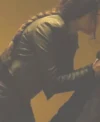 Yolanthe Cabau Movie Mr. and Mrs. Aslan Luna Aslan Black Real Leather Jacket Sale
