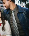 Your Fault London Movie Matthew Broome Black Leather Jacket