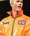 Zack Sabre Jr. AEW 2026 UK Flag Orange Bomber Jacket