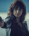 Zahra Ahmadi Betrayal 2026 Tv Series Mehreen Askari Black Leather Jacket For Women
