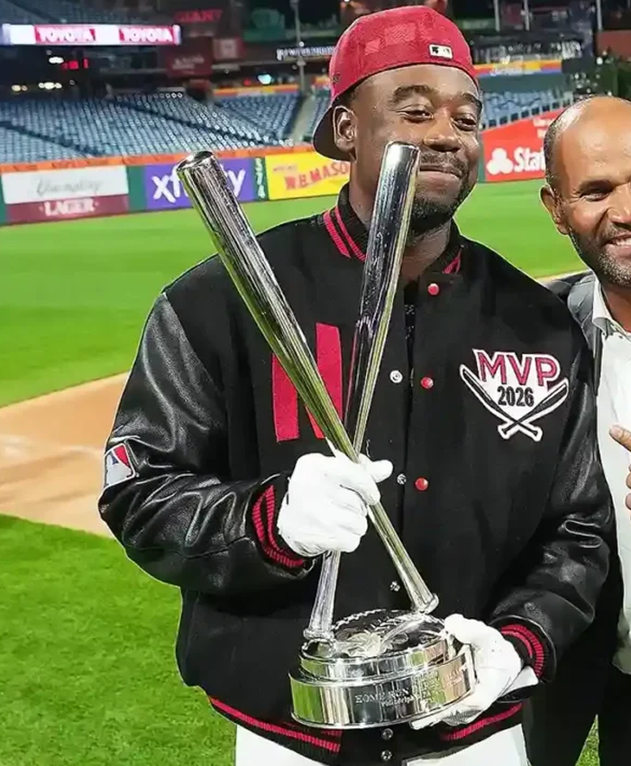 2026 T-Mobile Home Run Derby MVP 2026 Jordan Walker Varsity Jacket Front
