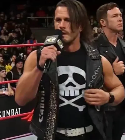 Alex Shelley AEW Detroit Leather Vest