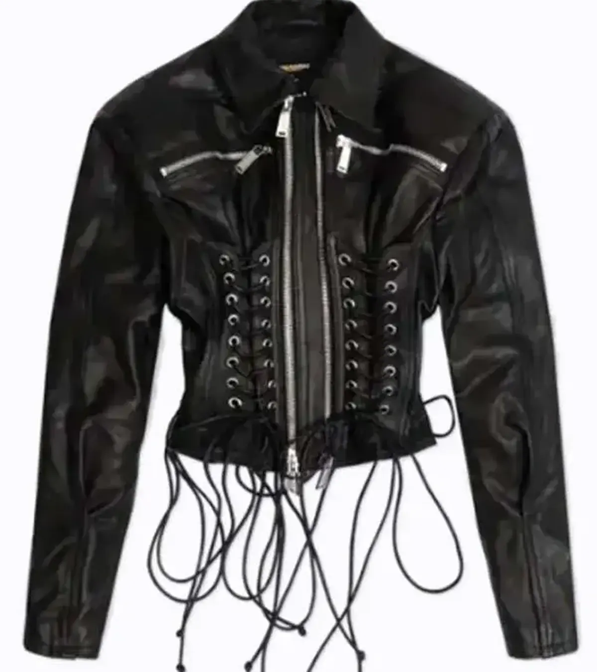 Americas Got Talent 2026 Normani Black Fitted Leather Jacket For Sale