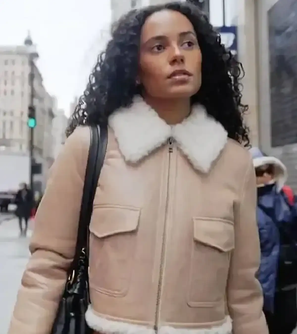 Ava Dash Next Gen NYC S02 Shearling Jacket