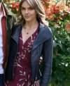 Buy Aimee Teegarden Movie Finds You 2026 Alex Love Black Leather Jacket On Sale