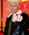 Buy Cody Rhodes Street Fighter Trailer Launch Party 2026 Shearling Black Aviator Bomber Leather Jacket On Sale