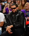 Buy Footprint Center Phoenix 2026 Dillon Brooks Black Leather Bomber Jacket On Sale