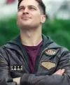 Buy Hakan Demir The Protector Vintage Distressed Brown Leather Military Bomber Jacket
