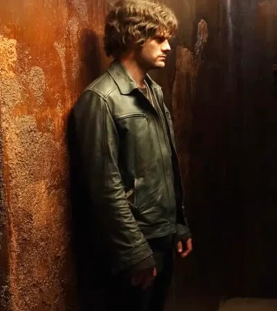 Buy Jeremy Irvine Movie Return to Silent Hill 2026 James Sunderland Black Leather Jacket For Sale