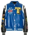 Buy Pauly D TV Series Jersey Shore TV Series Family Vacation S09 Blue Bomber Jacket