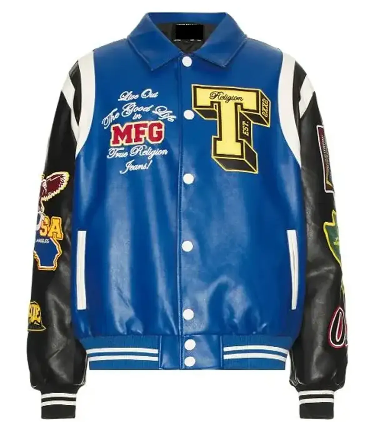 Buy Pauly D TV Series Jersey Shore TV Series Family Vacation S09 Blue Bomber Jacket