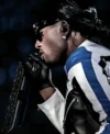 Buy Playboi Carti The Weeknd 2026 Wembley Stadium Blue and White Leather Jacket On Sale