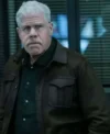 Buy Ron Perlman TV Series The Capture S03 Frank Napier Brown Leather Jacket For Sale