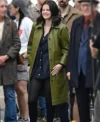 Buy Selena Gomez TV Series Only Murders in the Building S06 Mabel Mora Green Leather Coat