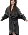Buy Sophie Thatcher at Her Private Hell 79th Cannes Film Festival Black Leather Jacket On Sale