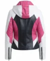 Buy Spider Gwen Black and White Hoodie Jacket