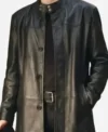 Buy TV Series Tyler Trying S05 Cooper Turner Black Leather Trench Coat On Sale