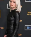Buy Televerse Festival 2026 Hayes Warner Black Leather Jacket On Sale
