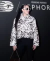 Buy WNBA Toronto Tempo Marina Mabrey White Zebra Leather Jacket For Sale
