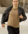 Buy William Moseley The Royals S03 Prince Liam Black Biker Leather Jacket On Sale