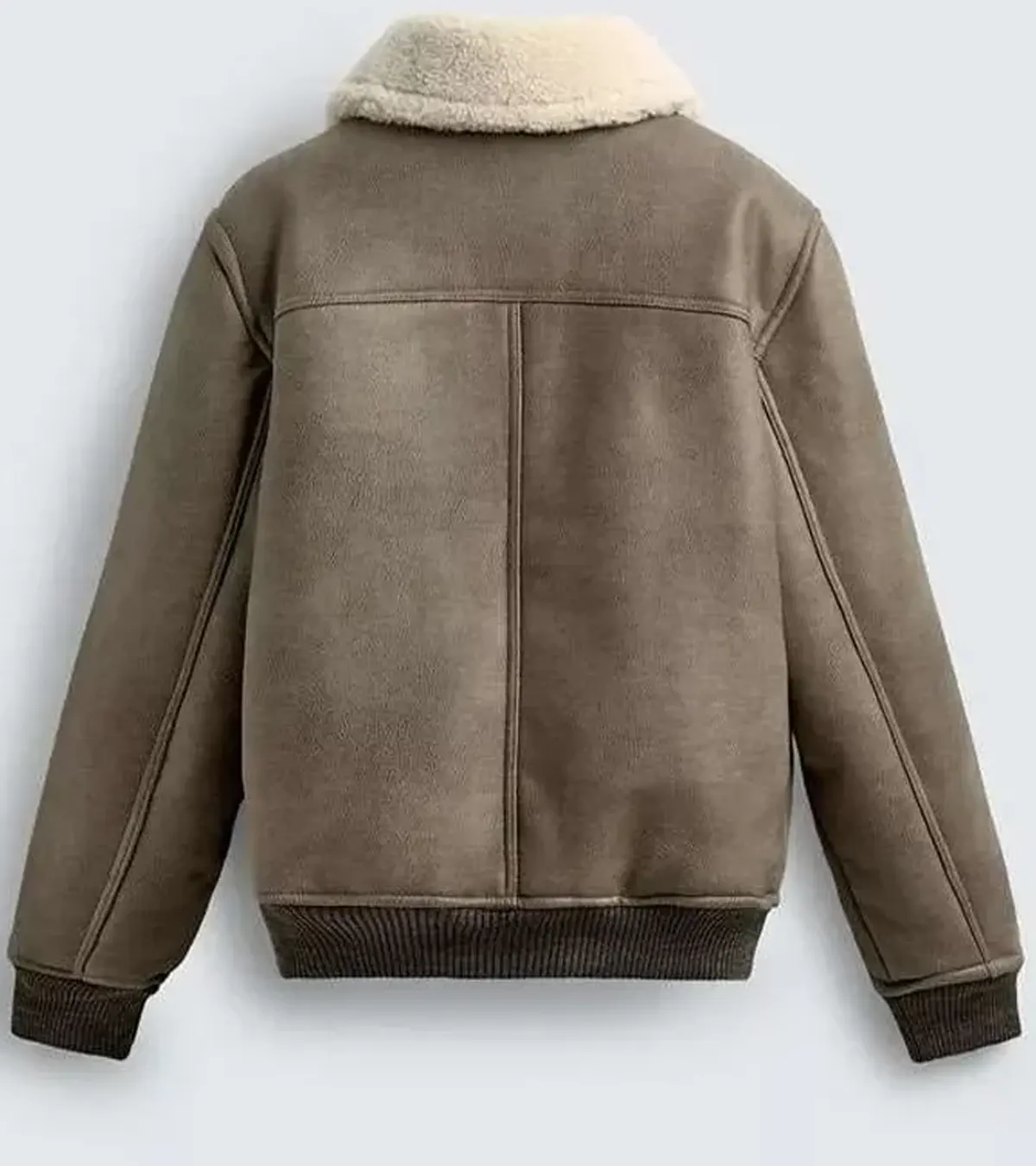 Buy Xavier Smalls TV Series Beauty in Black S02 Angel Khaki Leather Jacket For Sale