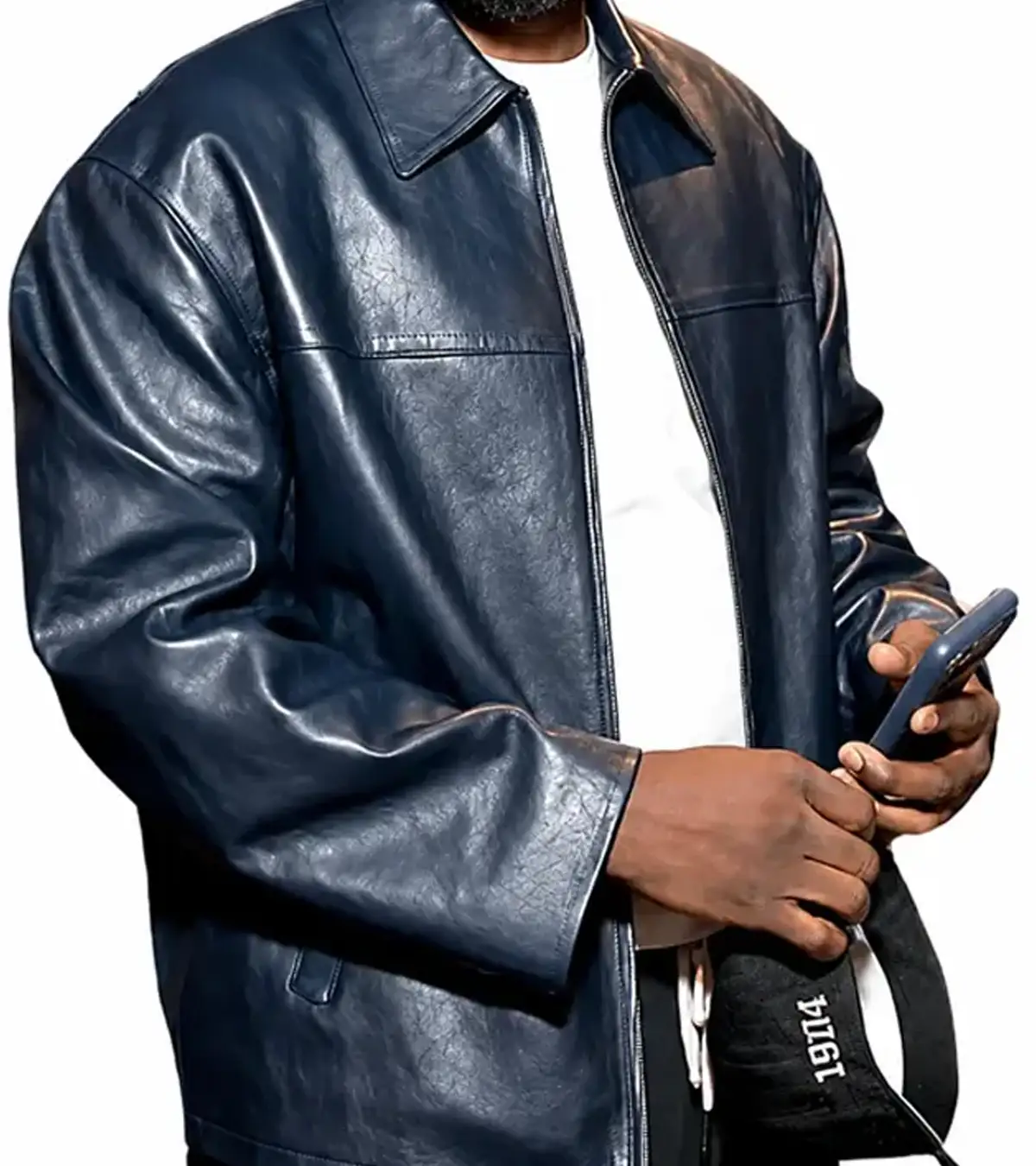 Buy Yahya Abdul-Mateen II 2026 By Any Means Philadelphia Black Leather Jacket On Sale