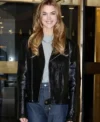 Chloe East NYC 2026 Leather Jacket