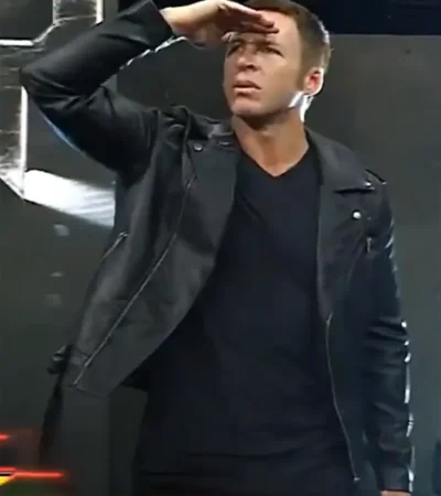 Chris Sabin AEW Detroit Leather Jacket