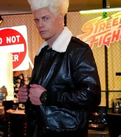 Cody Rhodes Street Fighter Trailer Launch Party Jacket