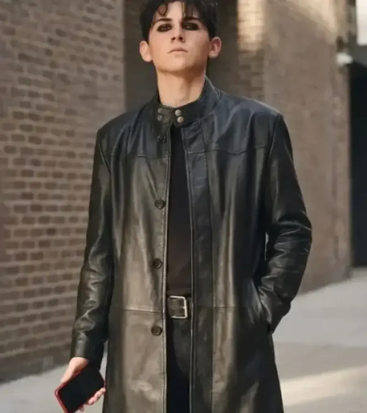 Cooper Turner Tyler Trying S05 Leather Coat