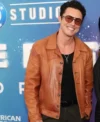 Darren Barnet Supergirl World Premiere Leather Jacket