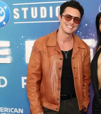 Darren Barnet Supergirl World Premiere Leather Jacket