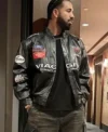 Drake Viagra Racing Leather Jacket