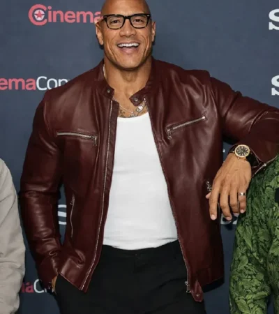 Dwayne Johnson Jumanji Open World Photocall Jacket