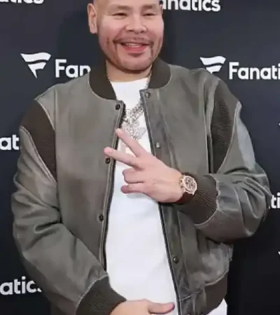 Fat Joe Super Bowl Party 2026 Leather Jacket